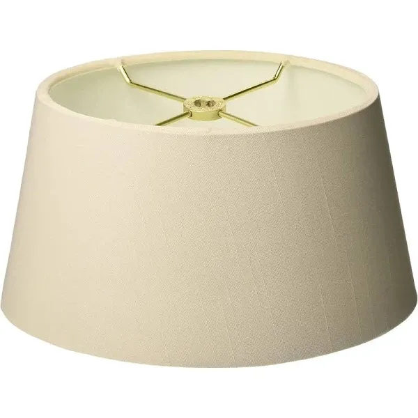 Royal Designs Shallow Oval Hardback Lamp Shade