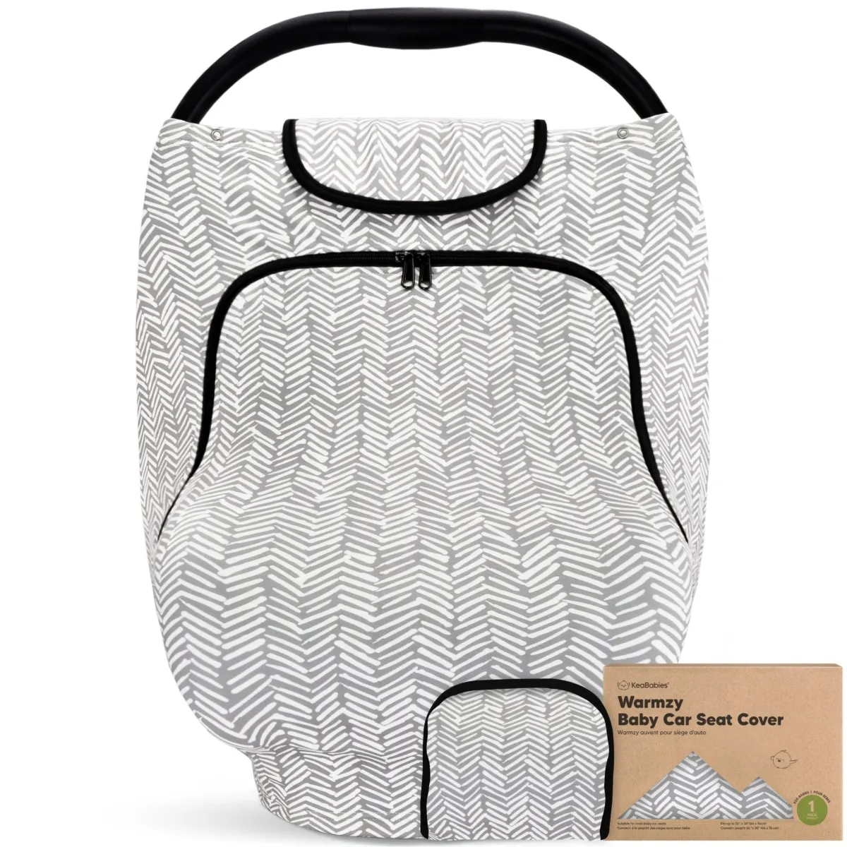 KeaBabies Warmzy Baby Car Seat Cover