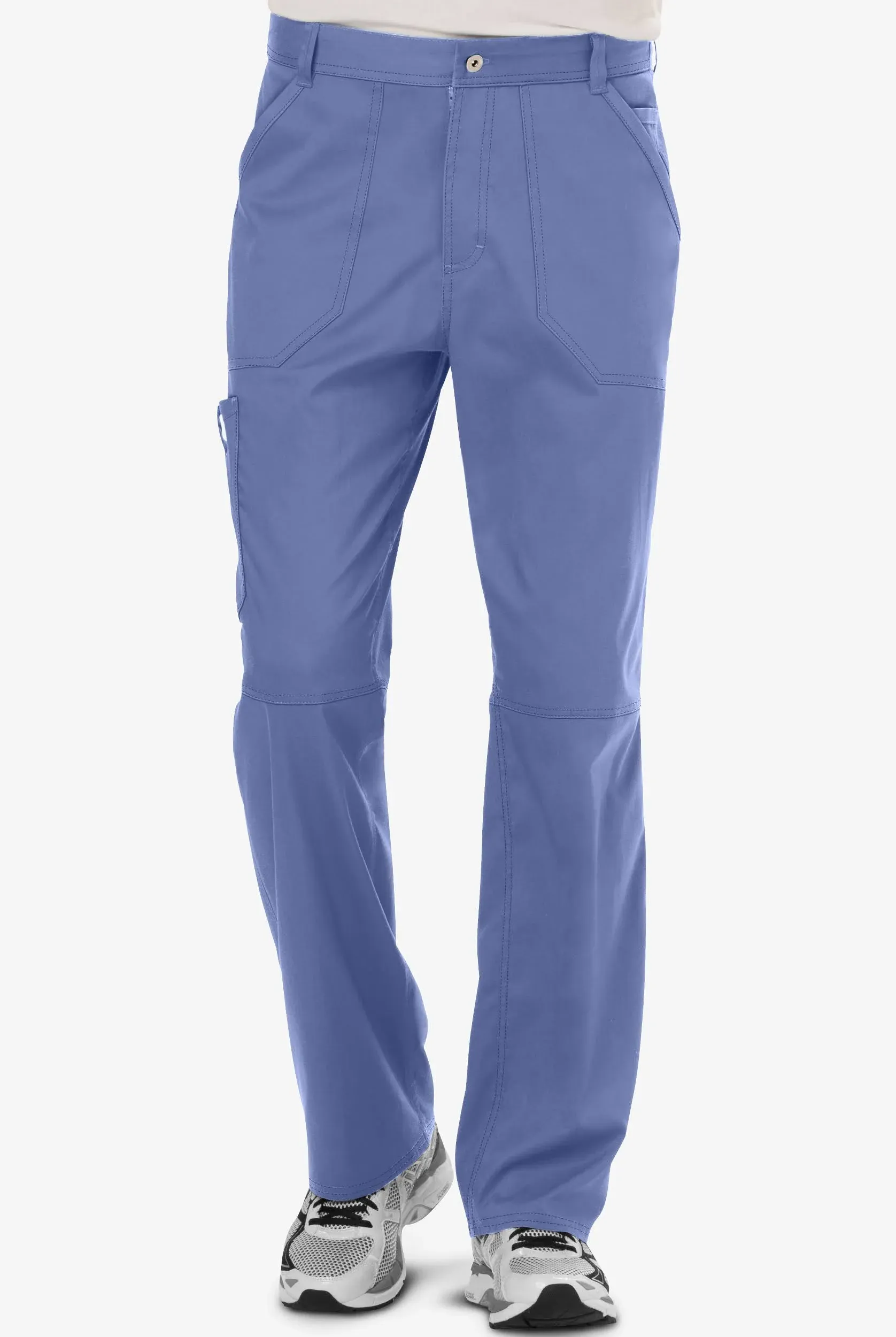 Cherokee Workwear Revolution Men's Fly Front Scrub Pant