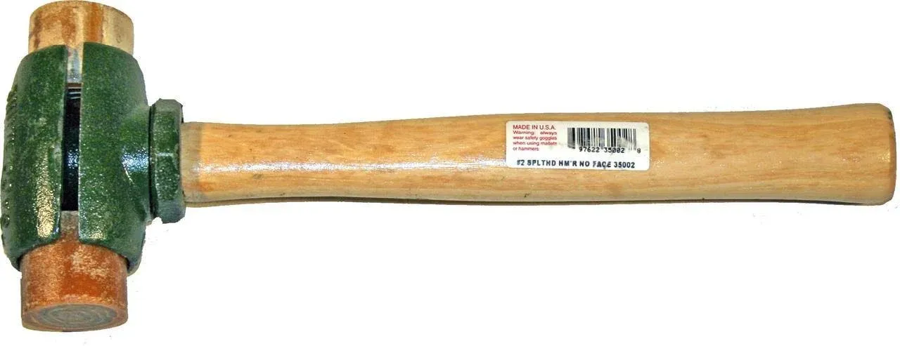 Garland Split Head Hammer With Rawhide Heads, Size-2 - 31002