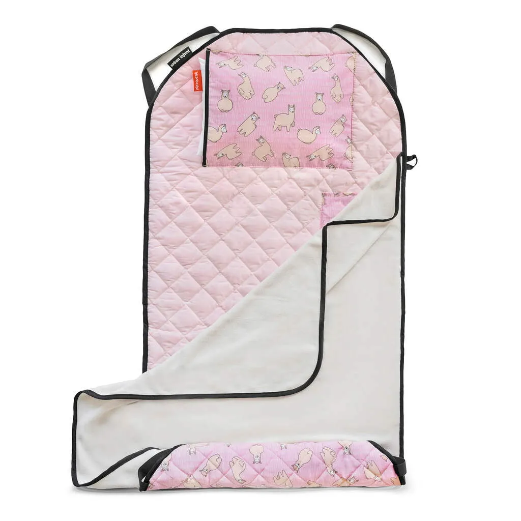 Urban Infant Tot Cot Kids Nap Mat Toddler Preschool Daycare Bedding Cover with Blanket and Pillow