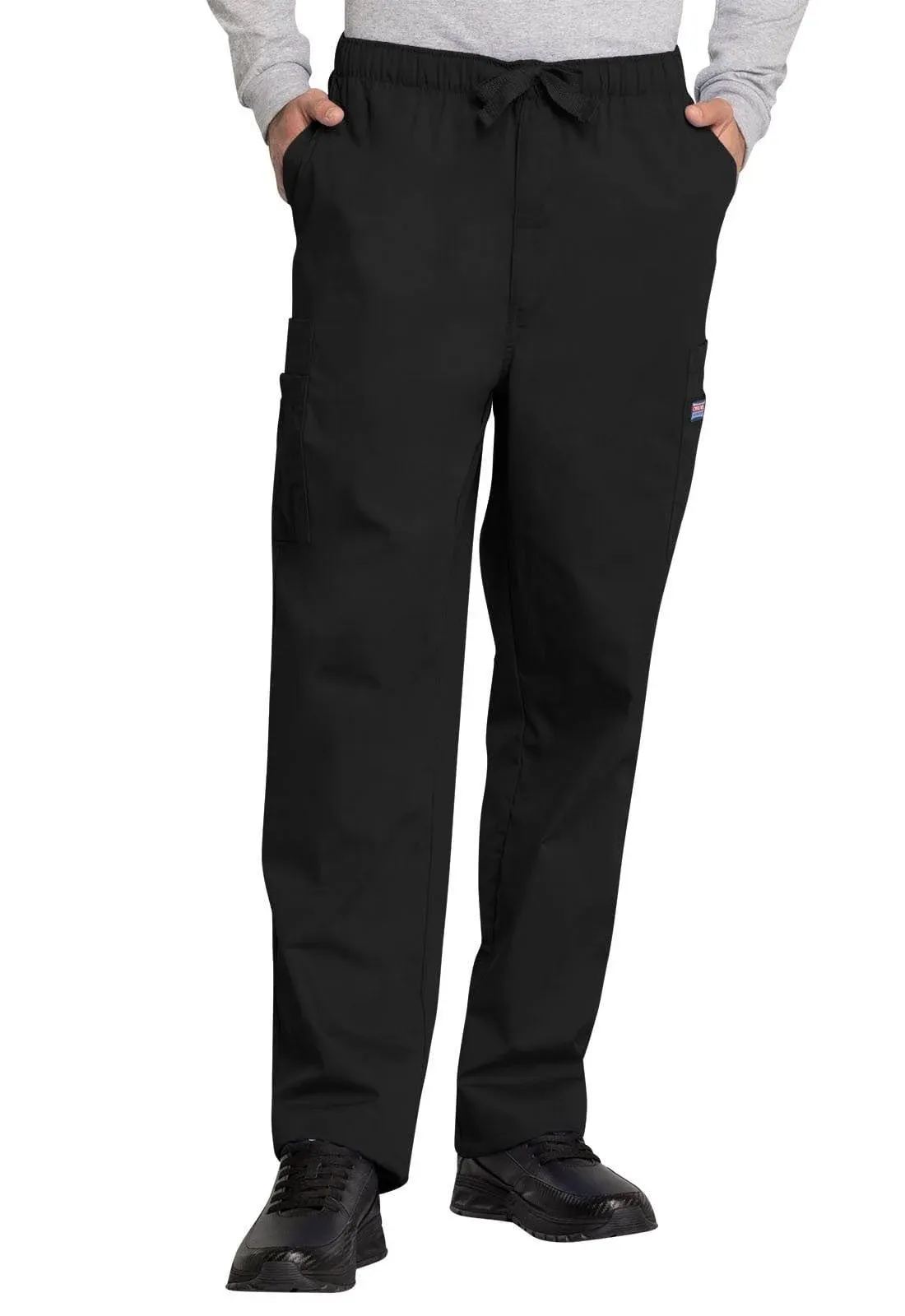 "Men's Drawstring Cargo Scrub Pant"