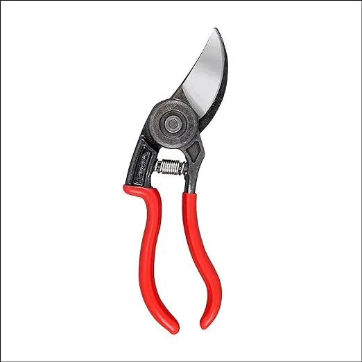 Corona BP 3640 Forged Steel ErgoACTION Angled Bypass Hand Pruner - 3/4 inch Cut Capacity Stem and Branch Garden Shears, Red