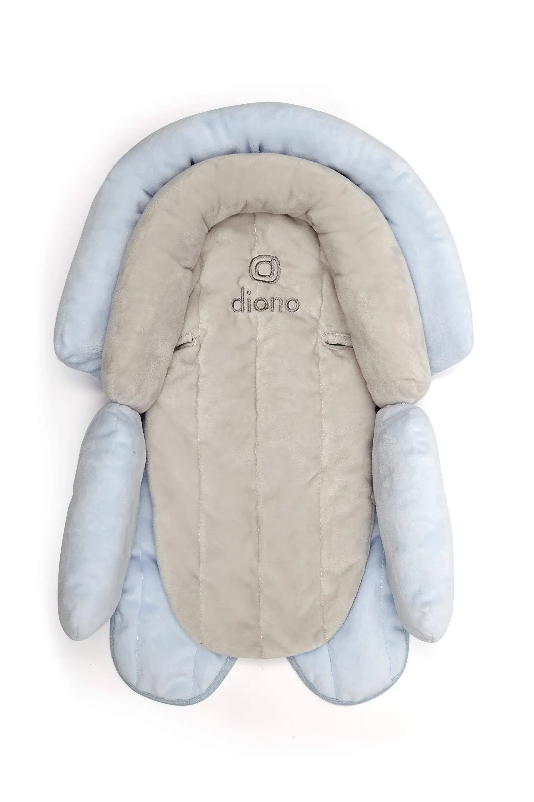 Diono Cuddle Soft 2-In-1 Infant Head Support In Grey/blue