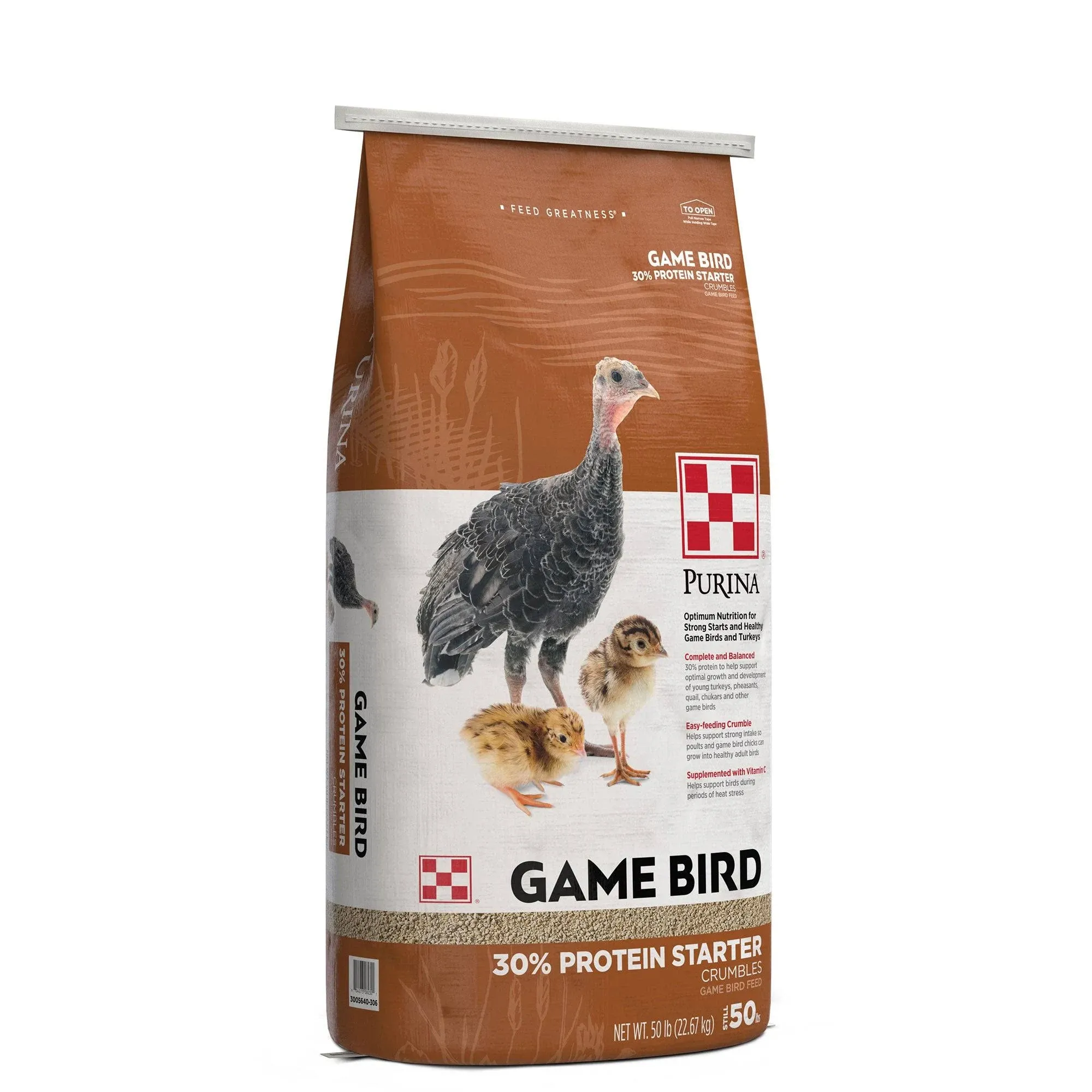 Purina 30% Protein Starter Game Bird