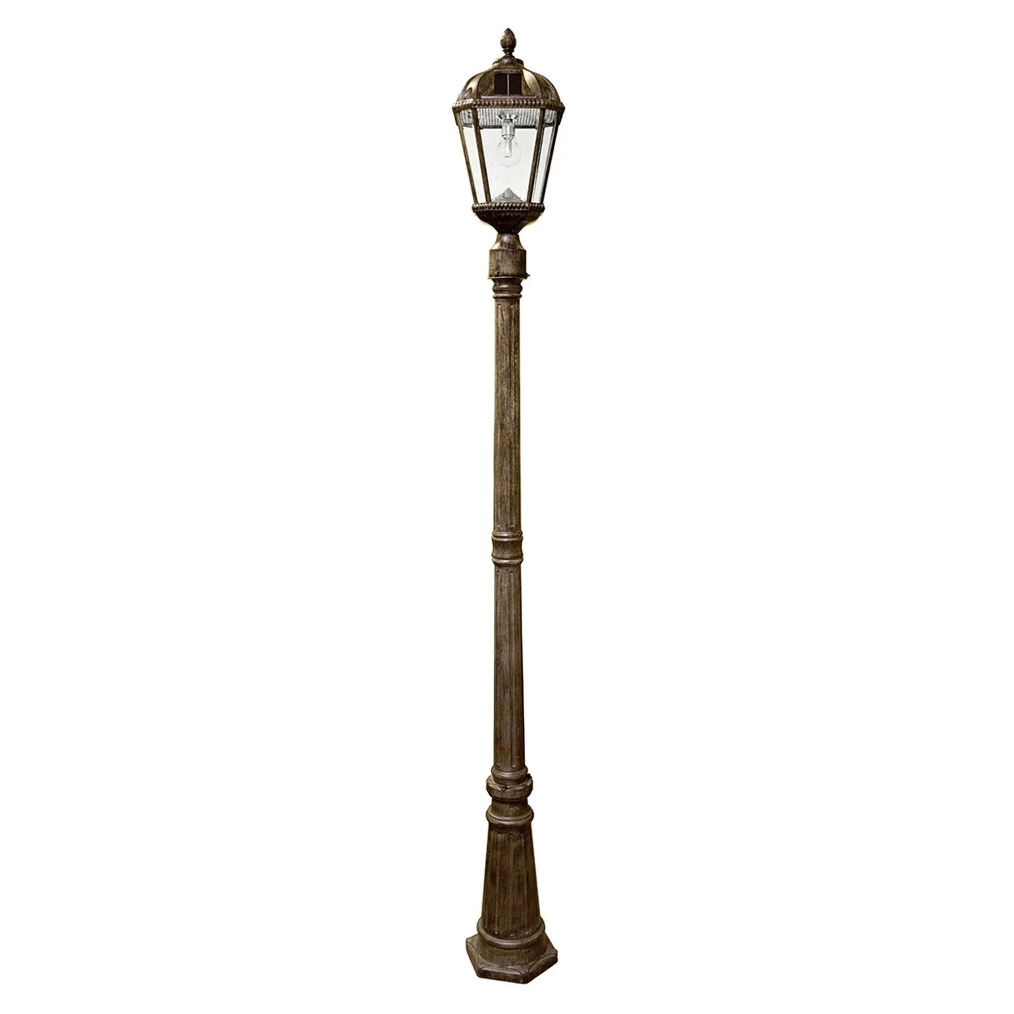 Gama Sonic 98B Royal Bulb Solar Lamp Post