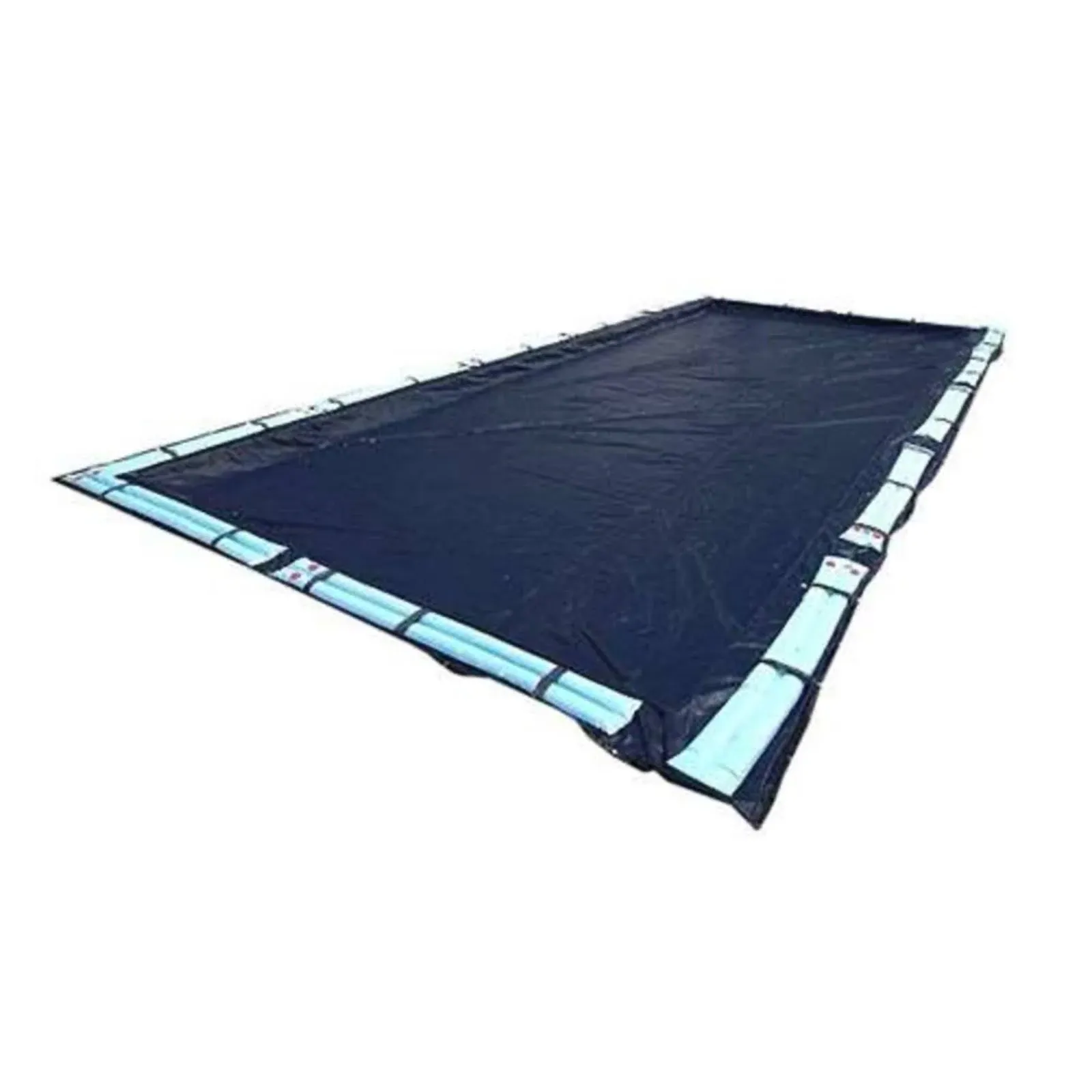 Swimline 18 x 36 ft Dark Blue Winter Rectangular in Ground Swimming Pool Cover