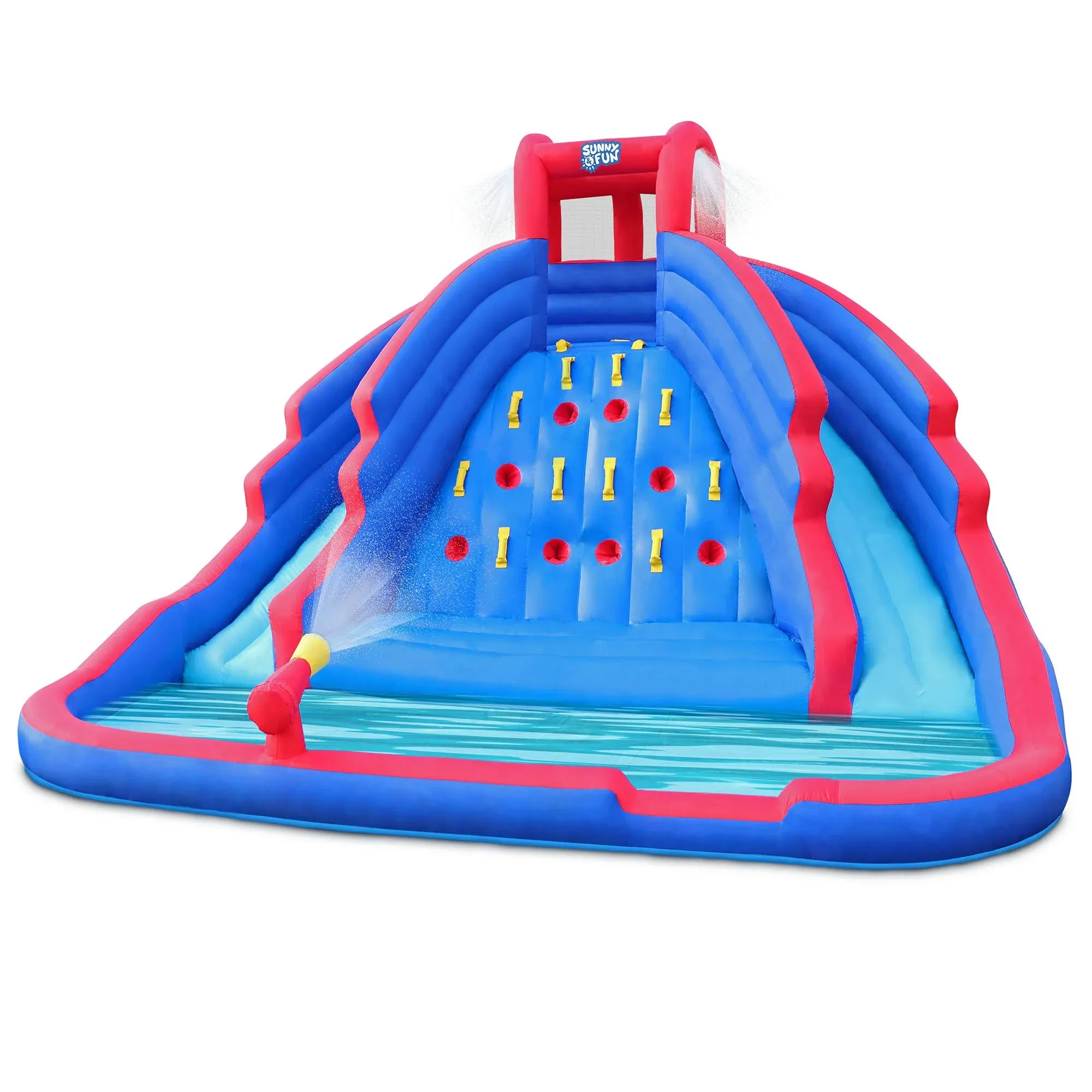 Sunny & Fun Deluxe Inflatable Water Slide Park