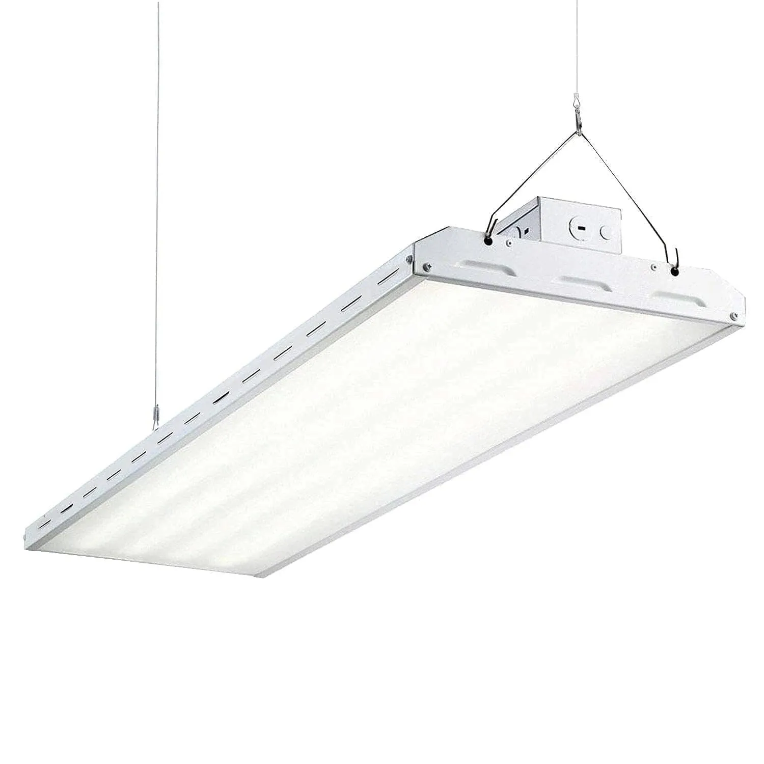 4Ft LED High Bay Hanging Light Fixture, 220W (800W Equivalent) 5000K 26500lm