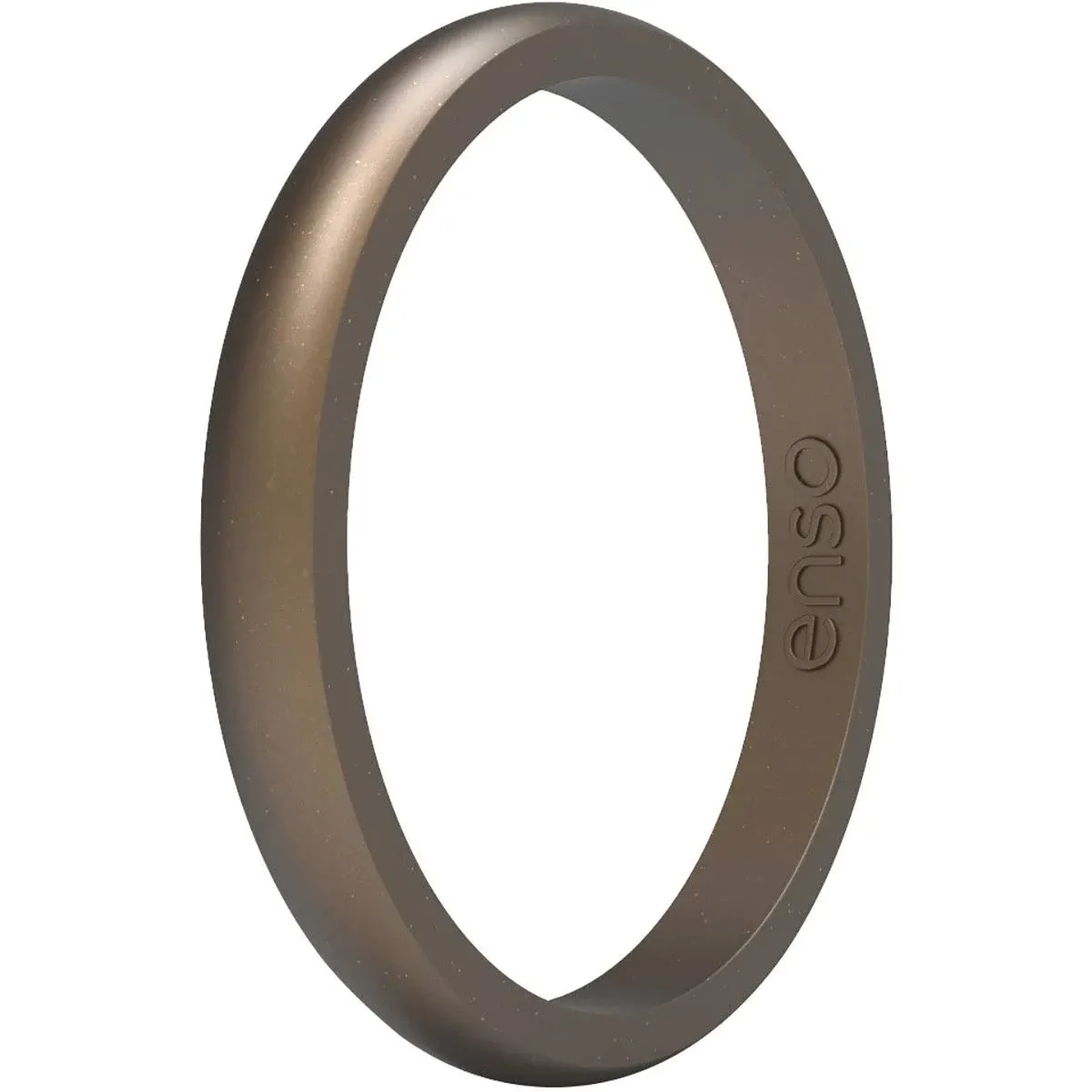 Enso Rings Classic Elements Series Silicone Ring - Silver - 11