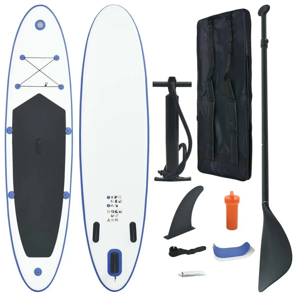 Inflatable Stand Up Paddleboard Set Red and White* Blue and White SUP