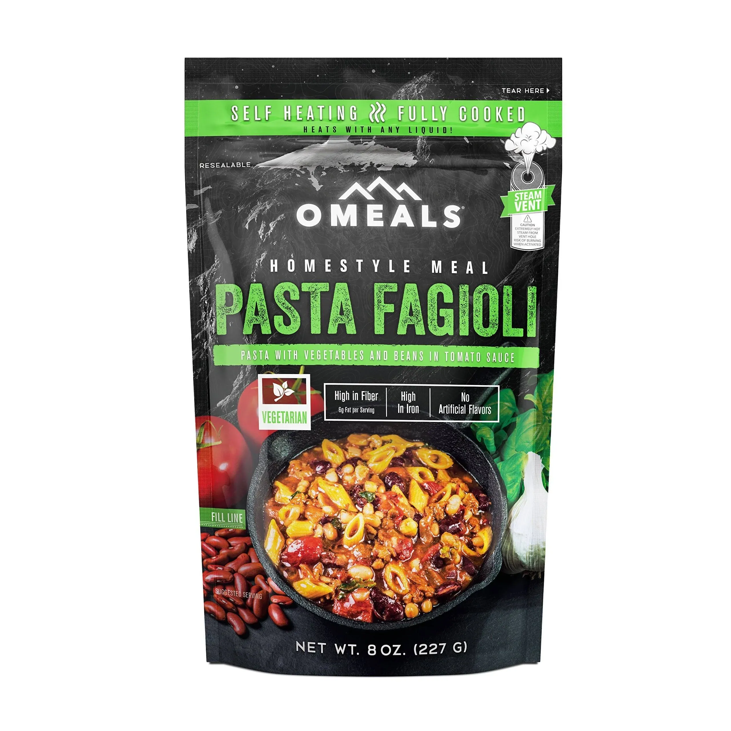 Omeals Pasta Fagioli Self Heating Meal