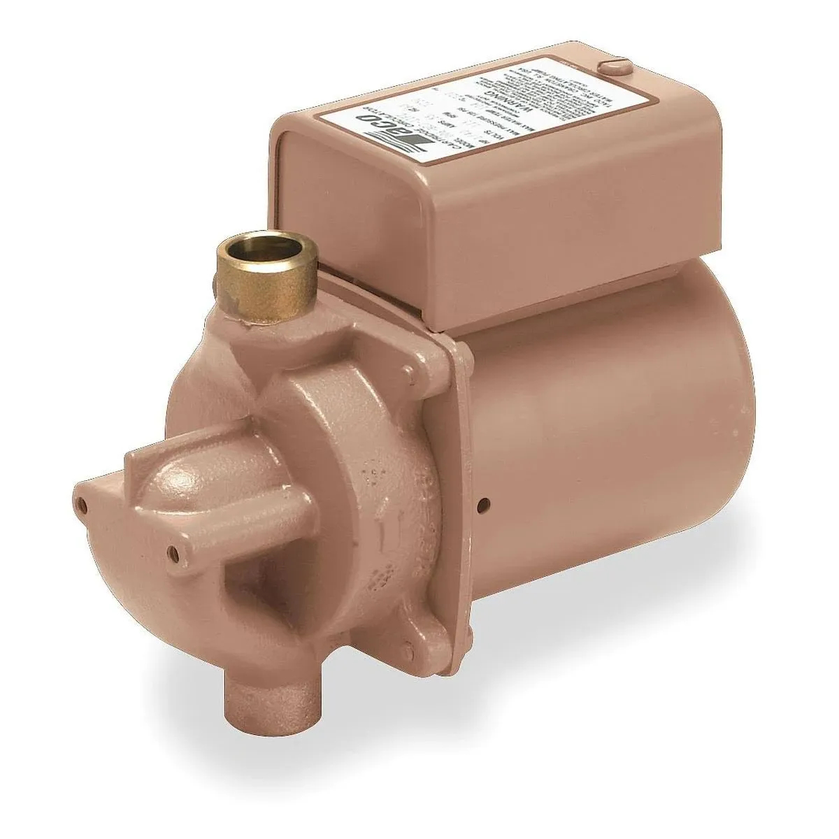 Taco - 006-BC7-IFC - 1/40 hp HP Bronze In Line, Wet Rotor HVAC Circulating Pump