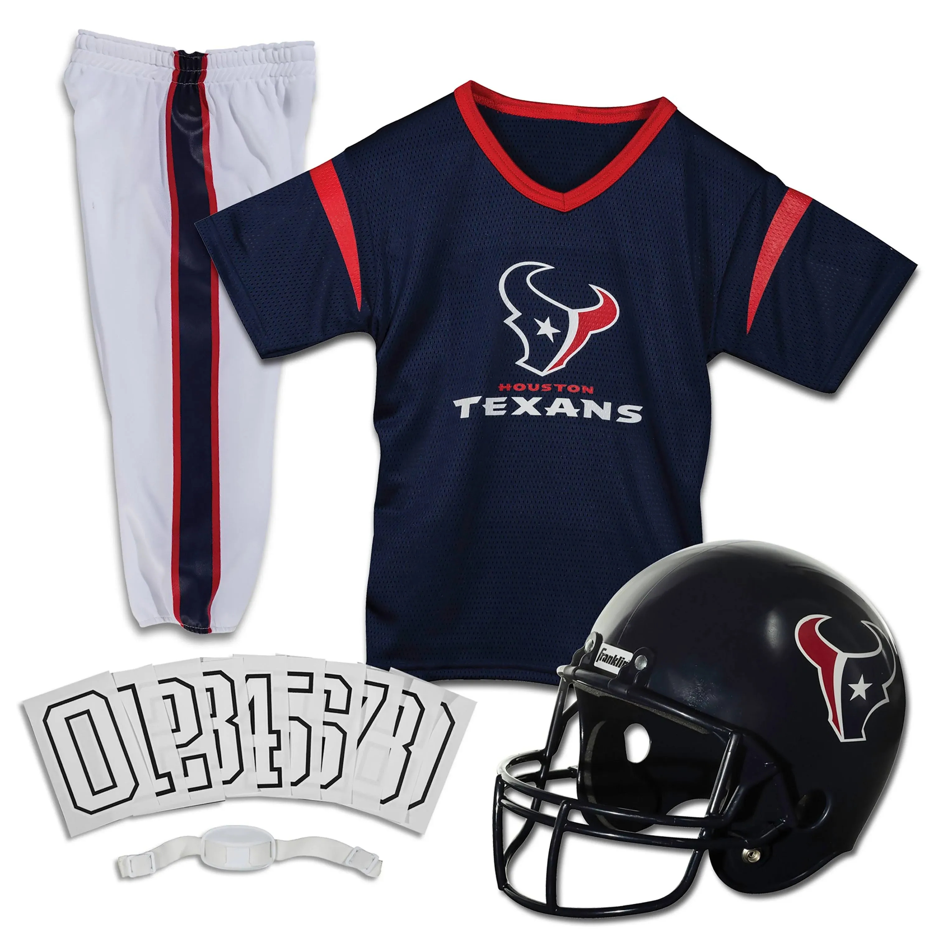 Fanatics Houston Texans Youth Deluxe Team Uniform Set, Navy Blue