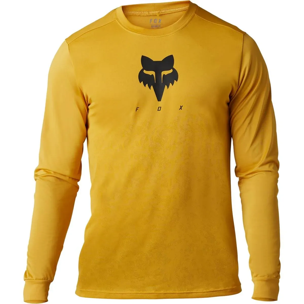 Fox Racing Ranger Tru Dri Long Sleeve MTB Jersey - Daffodil