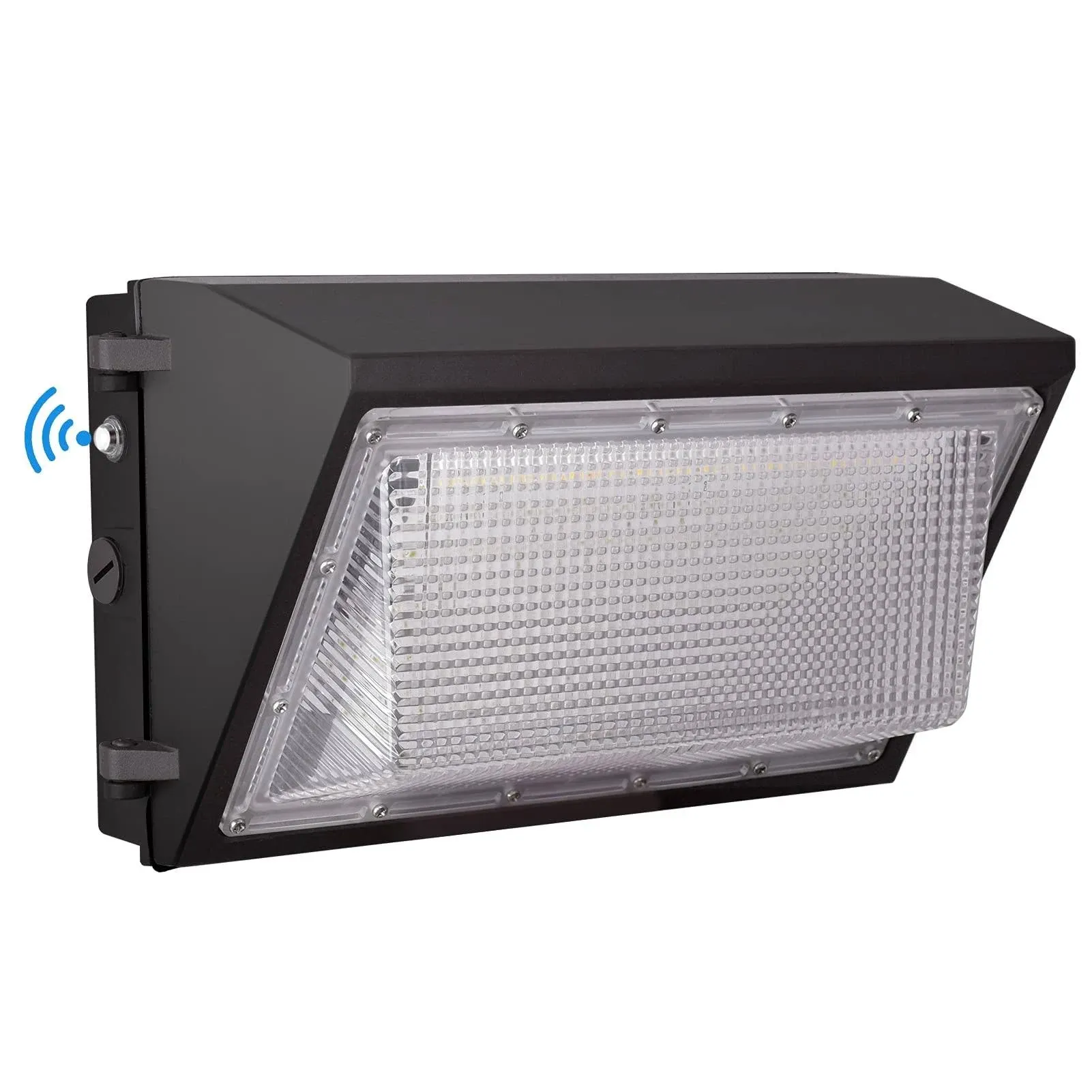 80W LED Wall Pack Light with Dusk to Dawn Photocell,10500LM 5000K, ETL Listed