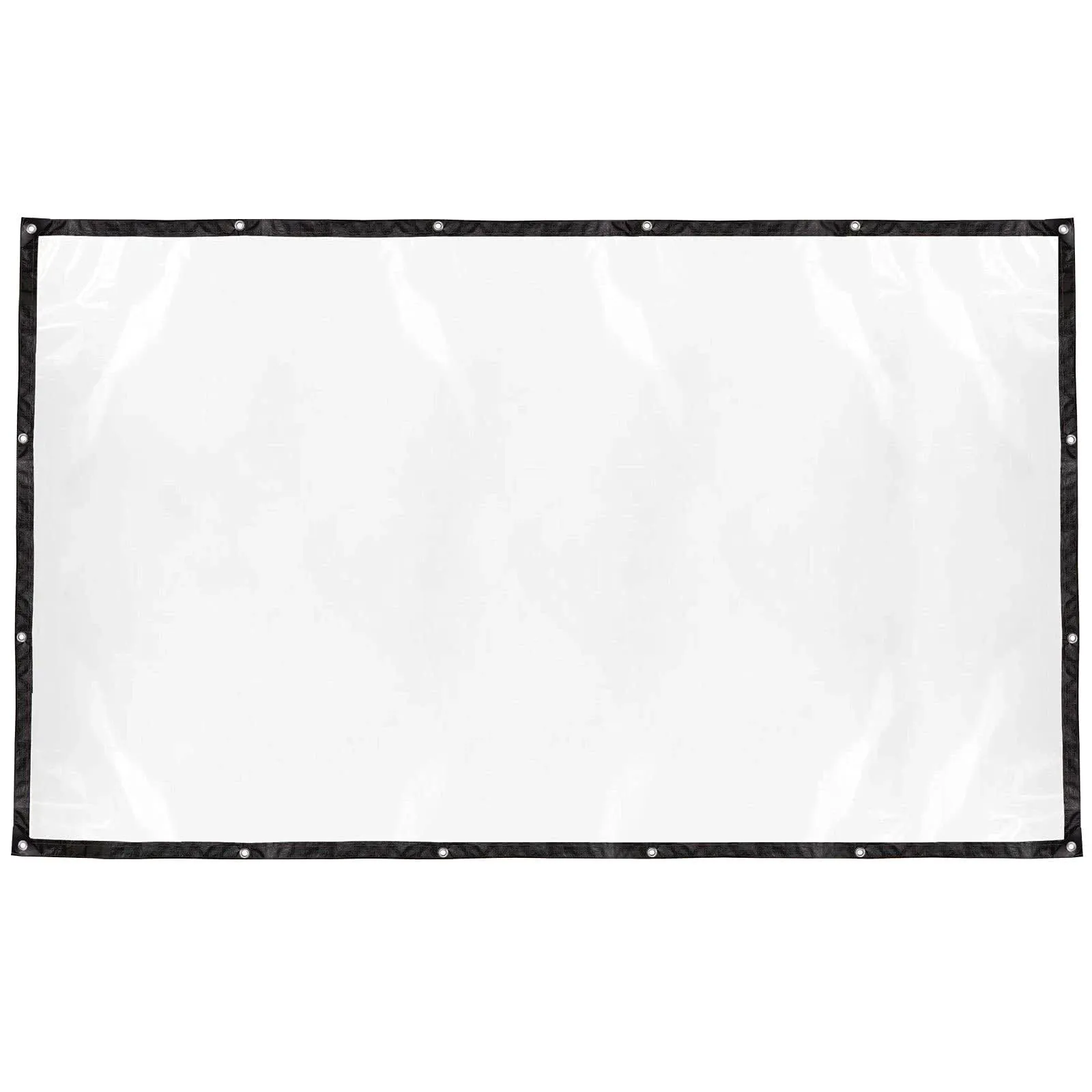 Lrnn Clear Waterproof Cover Tarp 5 x 8 ft Plastic Tarps Heavy Duty with Grommets ...