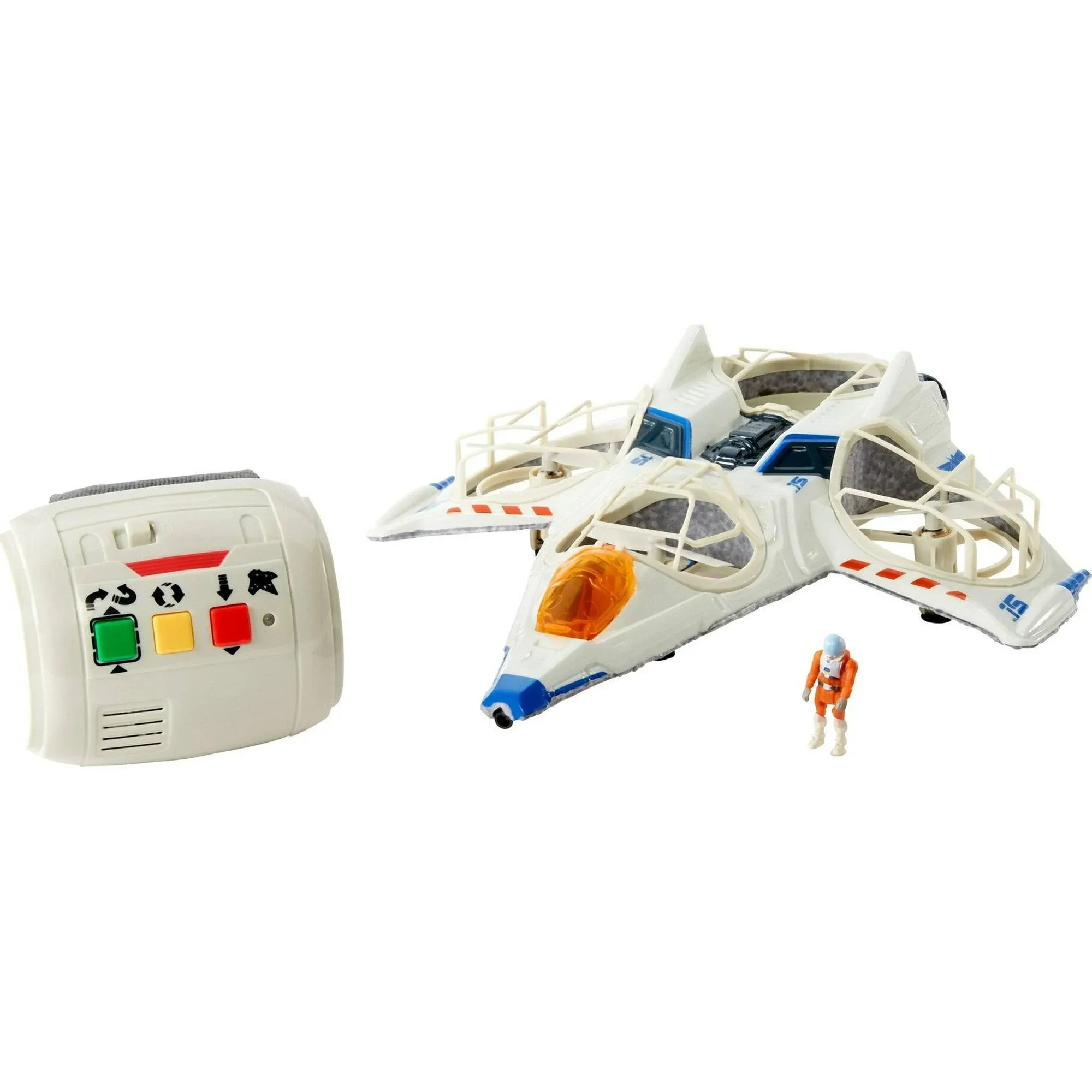 Mattel Lightyear Toys RC Disney and Pixar Lightyear Spaceship with Buzz Lightyear Action Figure, Remote Control Drone