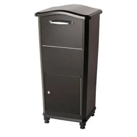 PerfectPatio Elephantrunk Parcel Drop Box Black