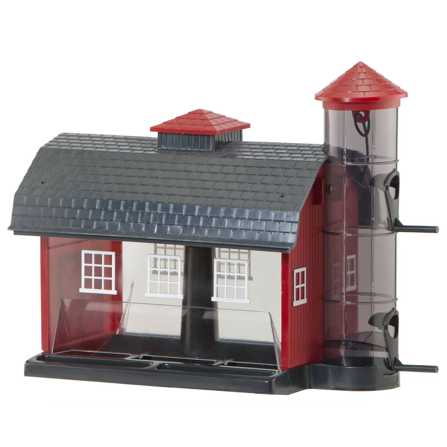 Audubon Red Barn Combo Seed Bird Feeder 6290