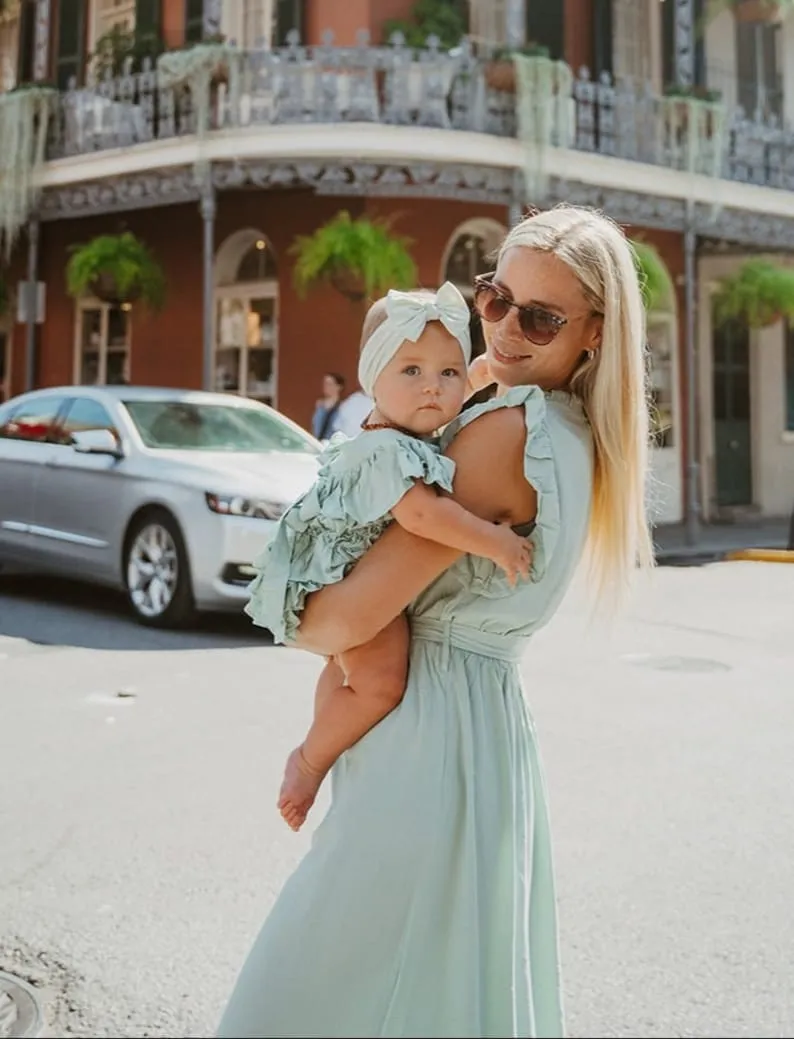 Family outfit, Mommy & me matching Dress, Mother and Daughter matching Outfit ...