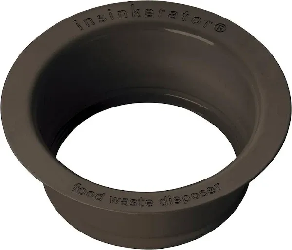 Insinkerator FLG Mtblk, Sink Flange, Matte Black