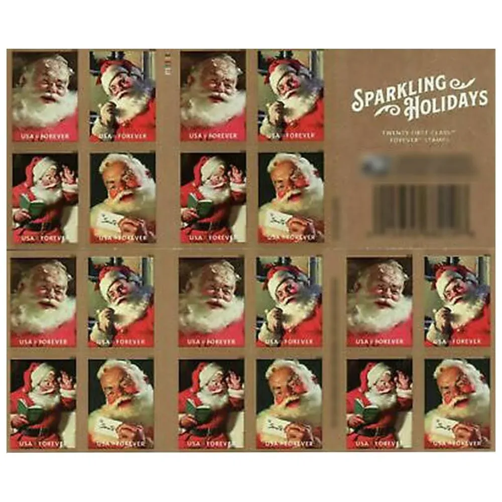 USPS Sparkling Holidays Stamps