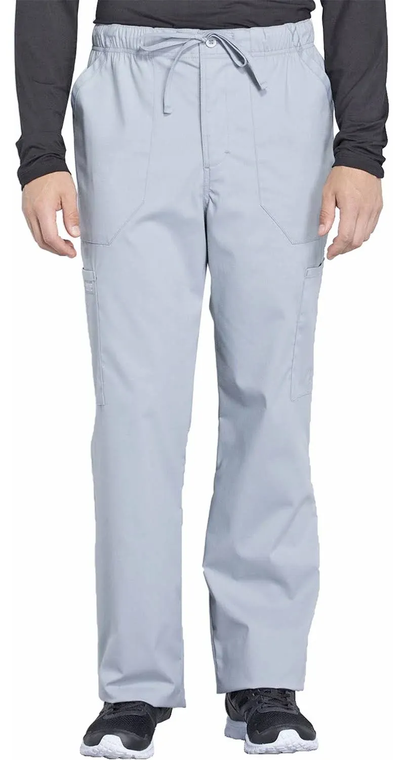 "Men's Zip Fly Drawstring Scrub Pant"