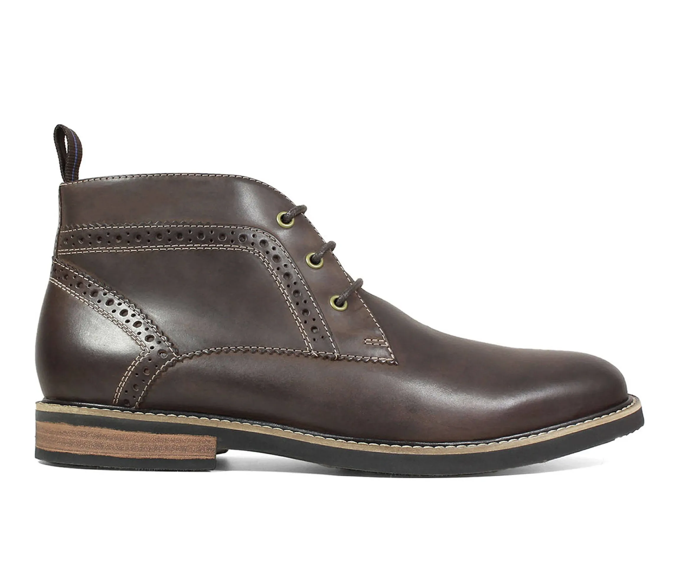 "Men's Nunn Bush Ozark Plain Toe Chukka Boots"