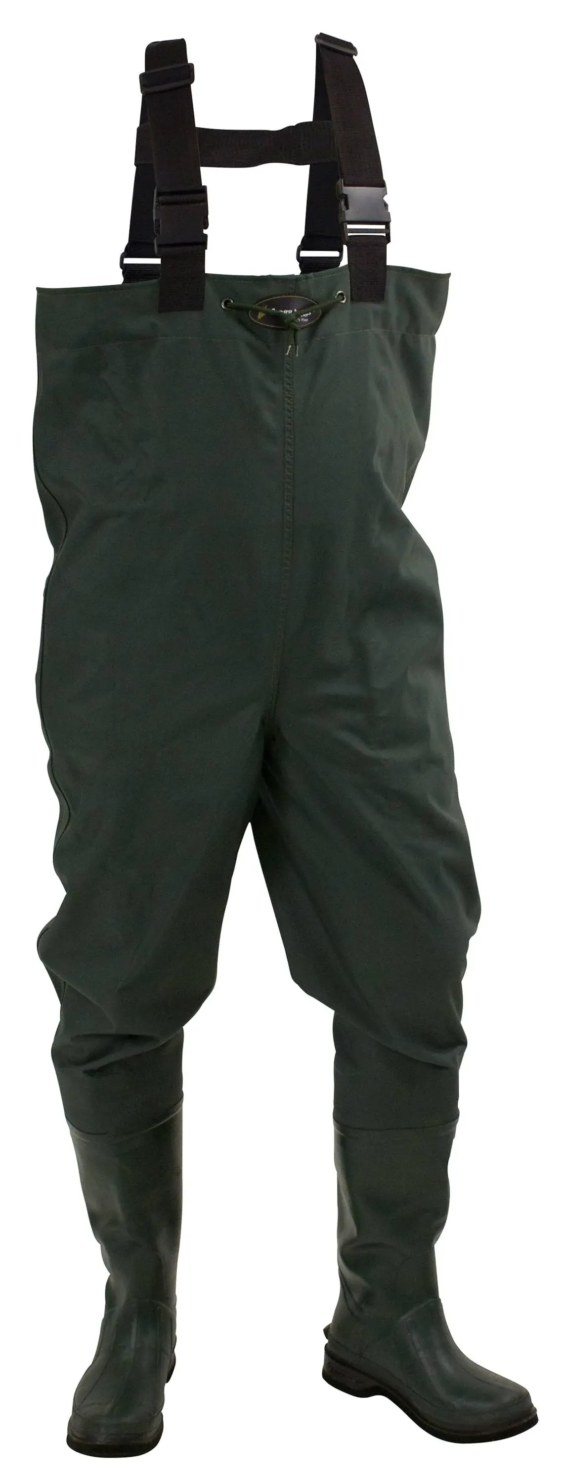 Frogg Toggs Cascades 2 - Ply Poly/Rubber Felt Bootfoot Chest Waders Green 12