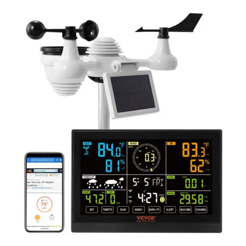 VEVOR 7-in-1 Weather Station