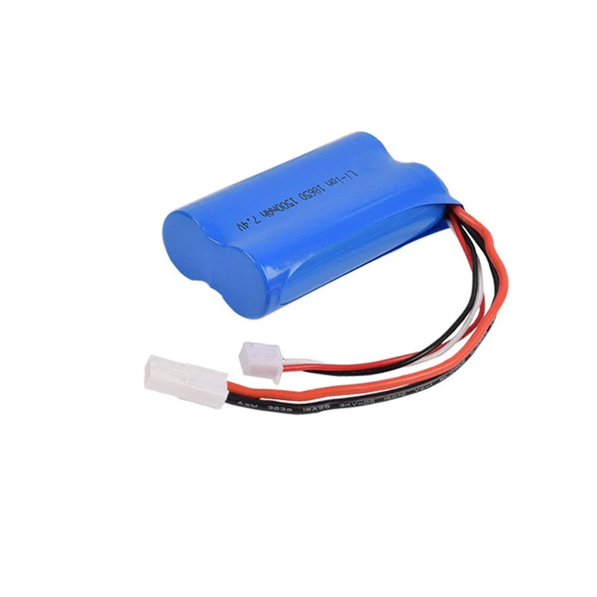 2 pcs 7.4V 1500Mah EL 2P Plug li on Battery for FT009 RC Boat