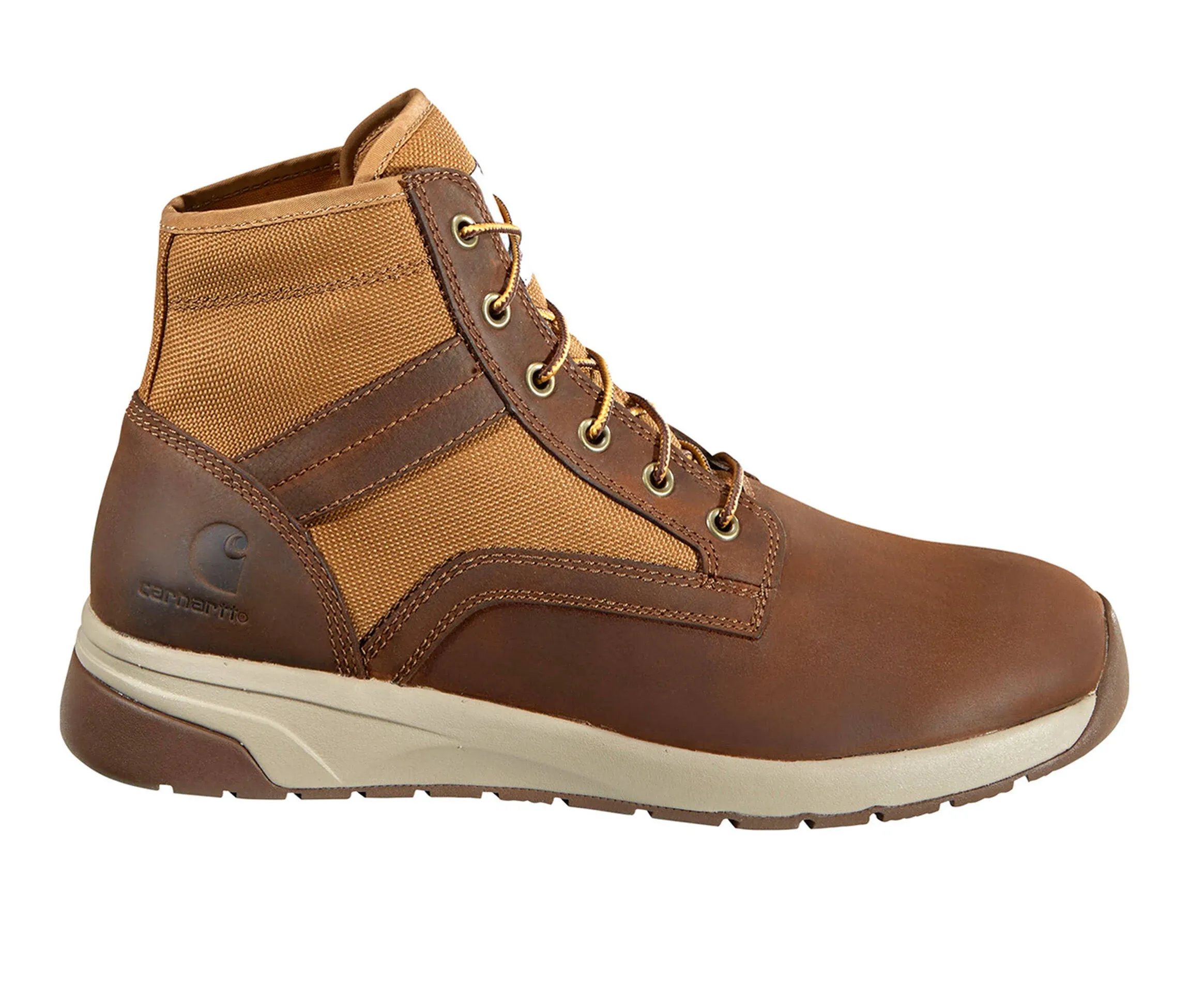 Carhartt Men's Force 5" Composite Toe Lightweight Sneaker Boot Brown 8.5