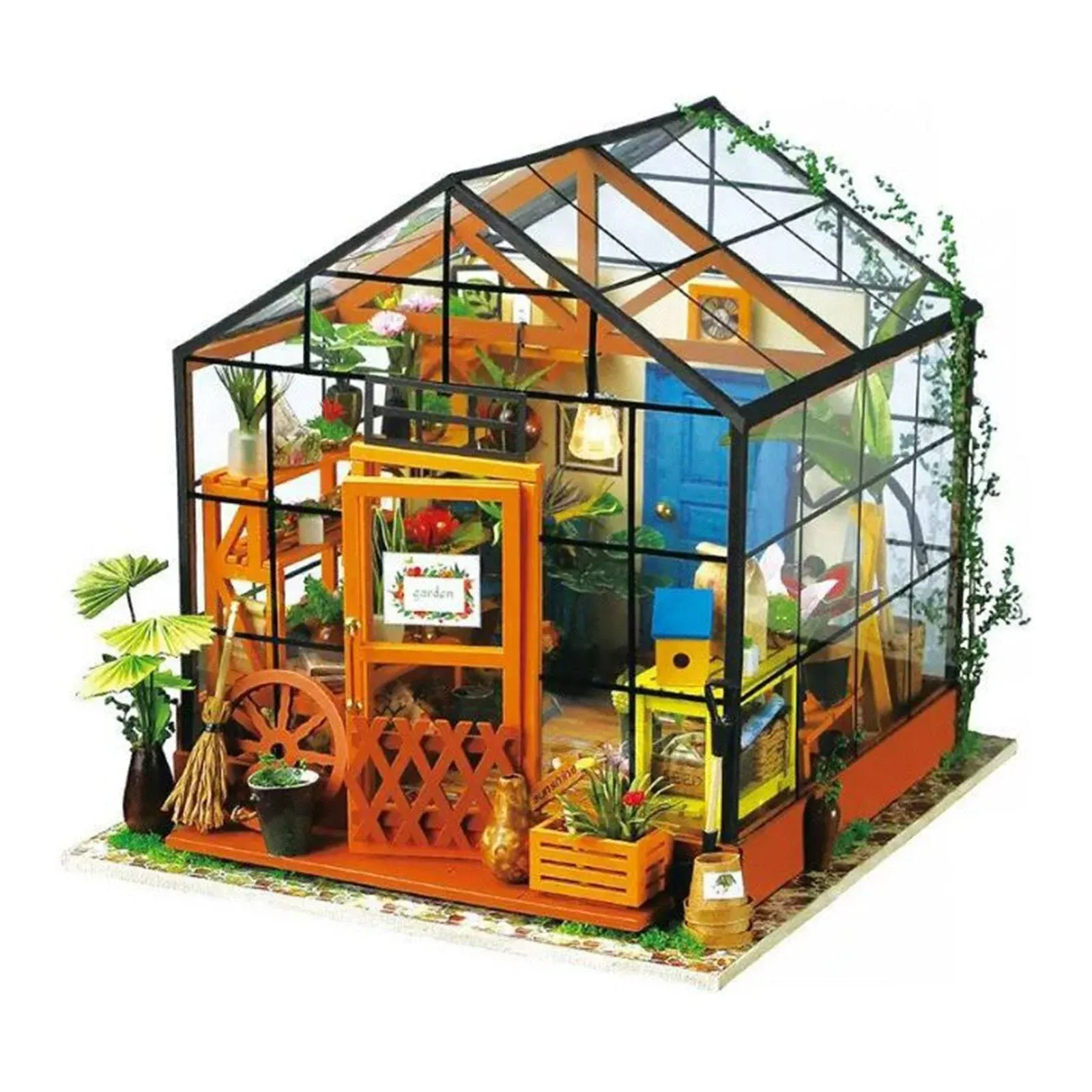 Robotime Rolife Cathy's Flower House DIY Miniature House