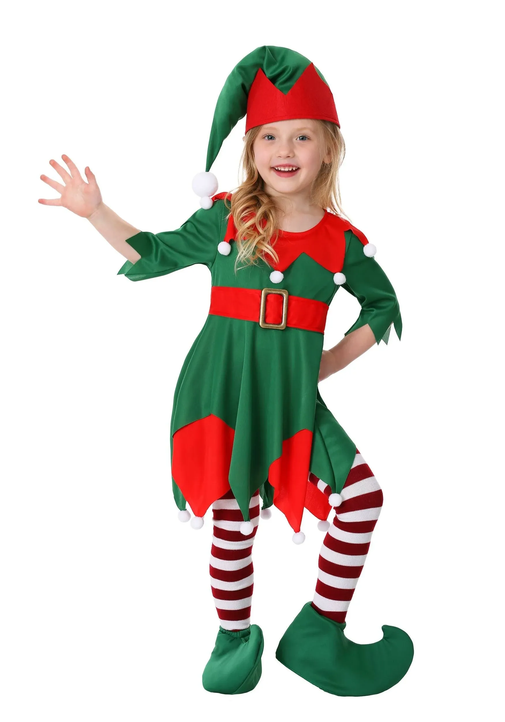 Santa's Helper Costume for Girls