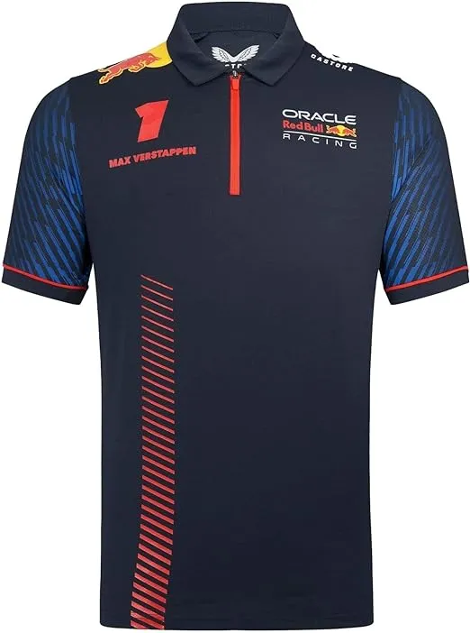 Red Bull Racing F1 Men's 2023 Max Verstappen Team Polo Shirt