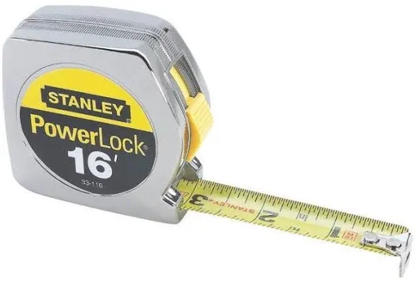 Stanley 16Ft X 3/4In Powerlock Tape Measure