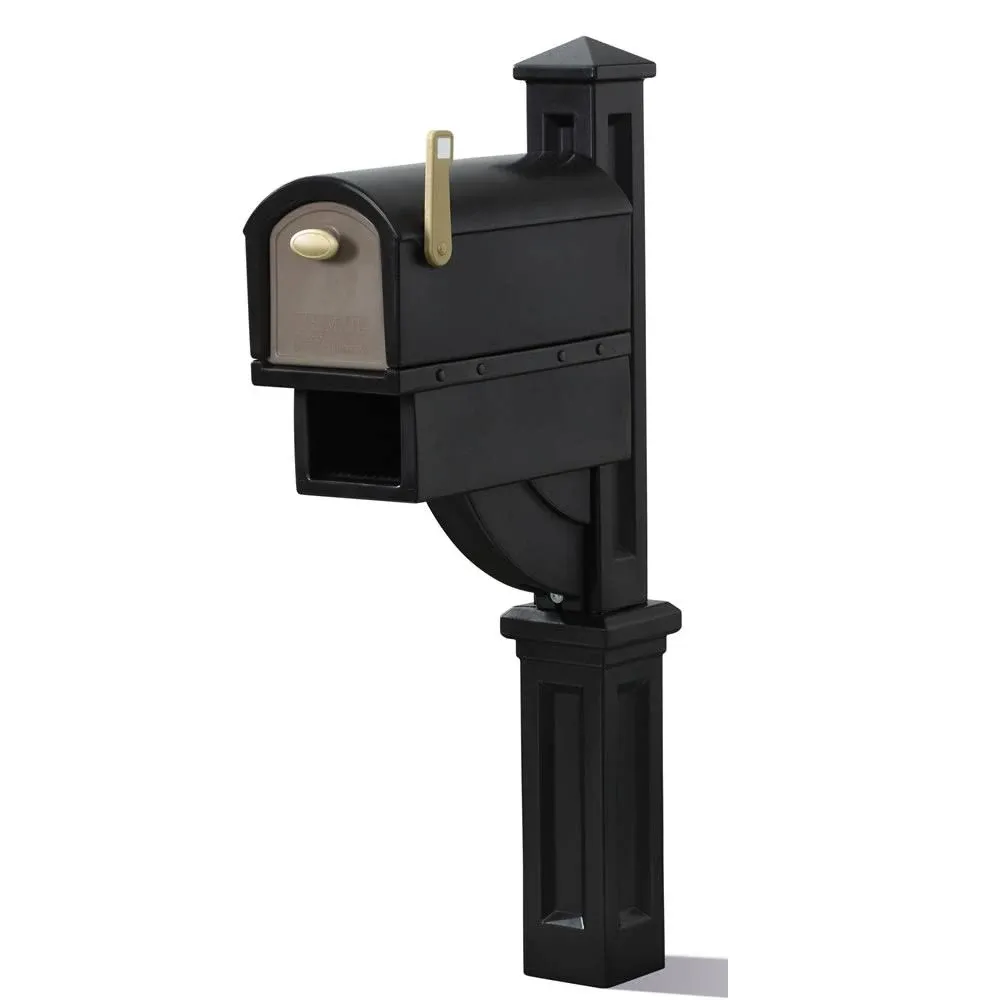 Step2 Mailmaster Hudson Mailbox, Black