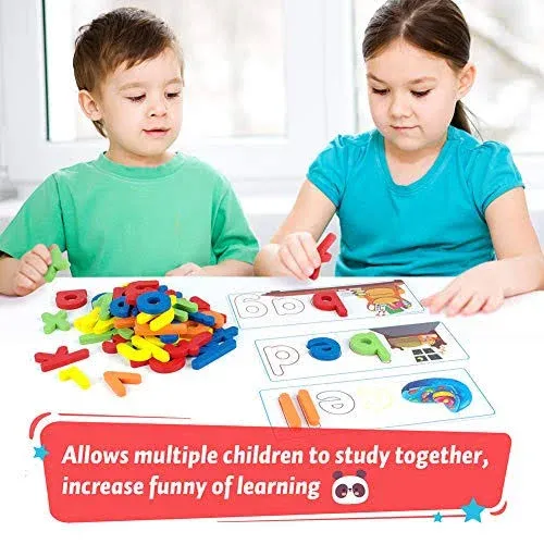 KMUYSL See &amp; Spell Learning Educational Toys and Gift for 2 3 4 5 6 Years Old...