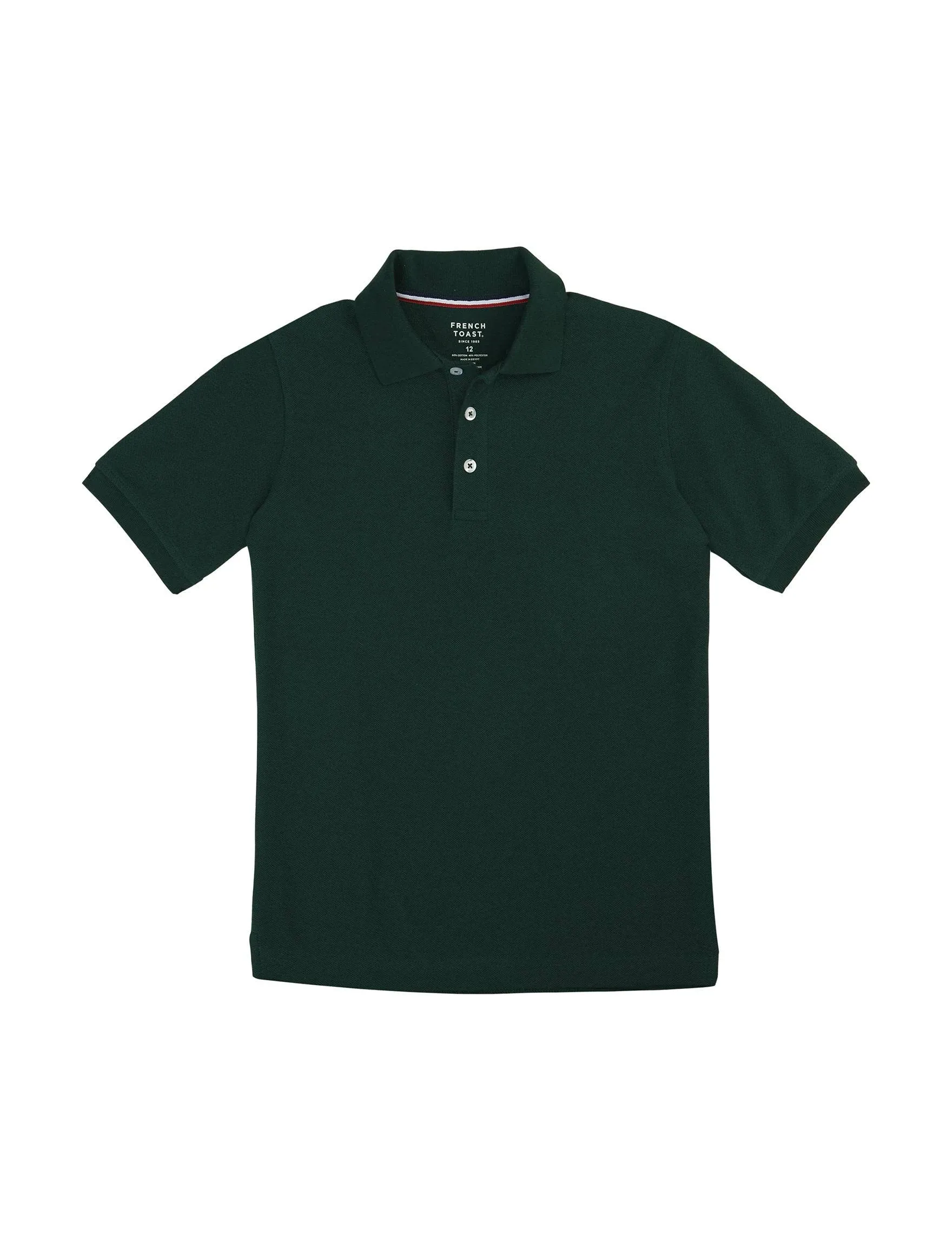 French Toast Boys Short Sleeve Pique Polo