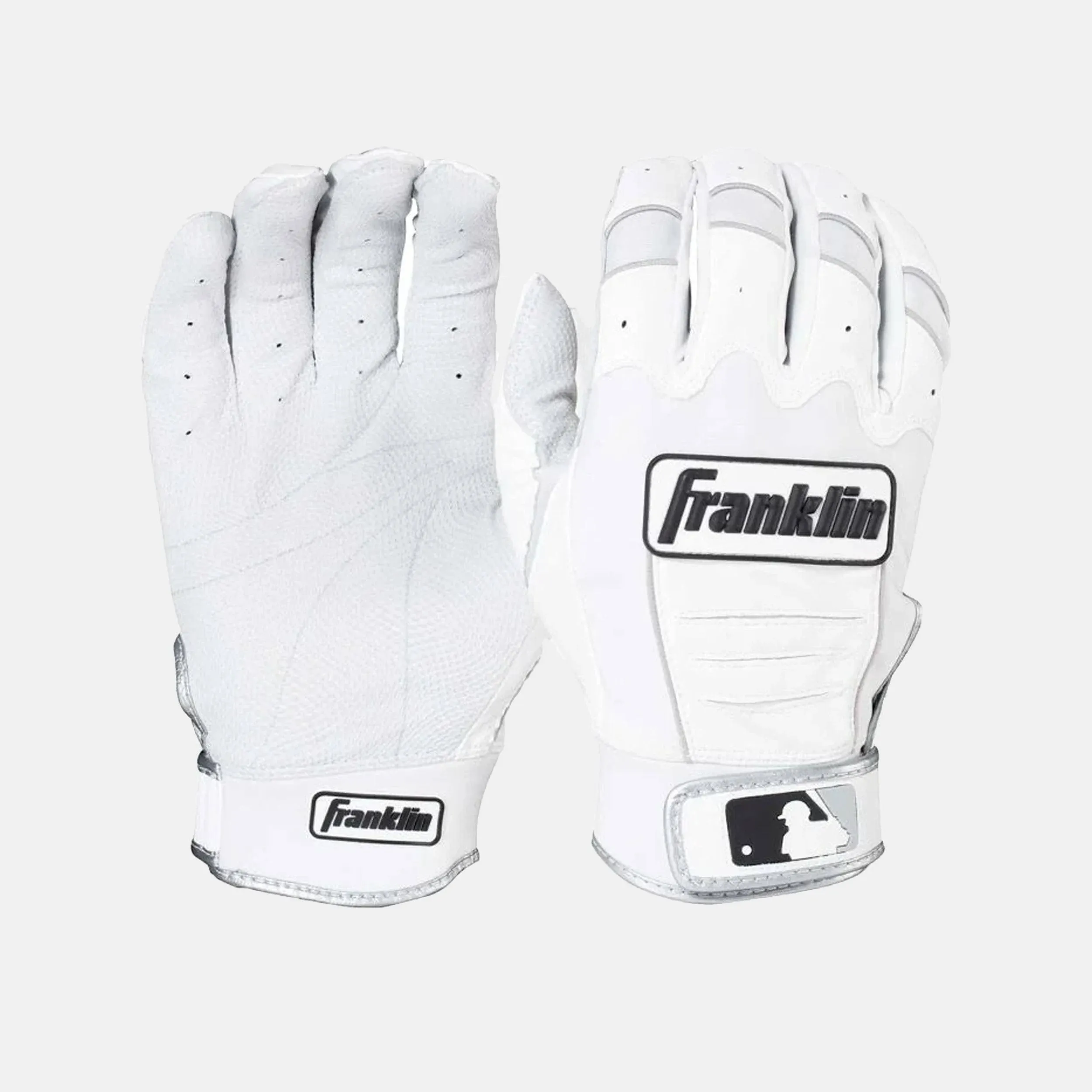 Franklin Sports CFX Pro Adult Series Batting Glove (Pearl/Red, Large)