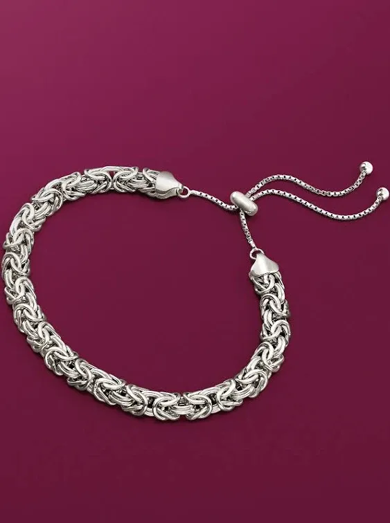 Ross-Simons Sterling Silver Byzantine Bolo Bracelet