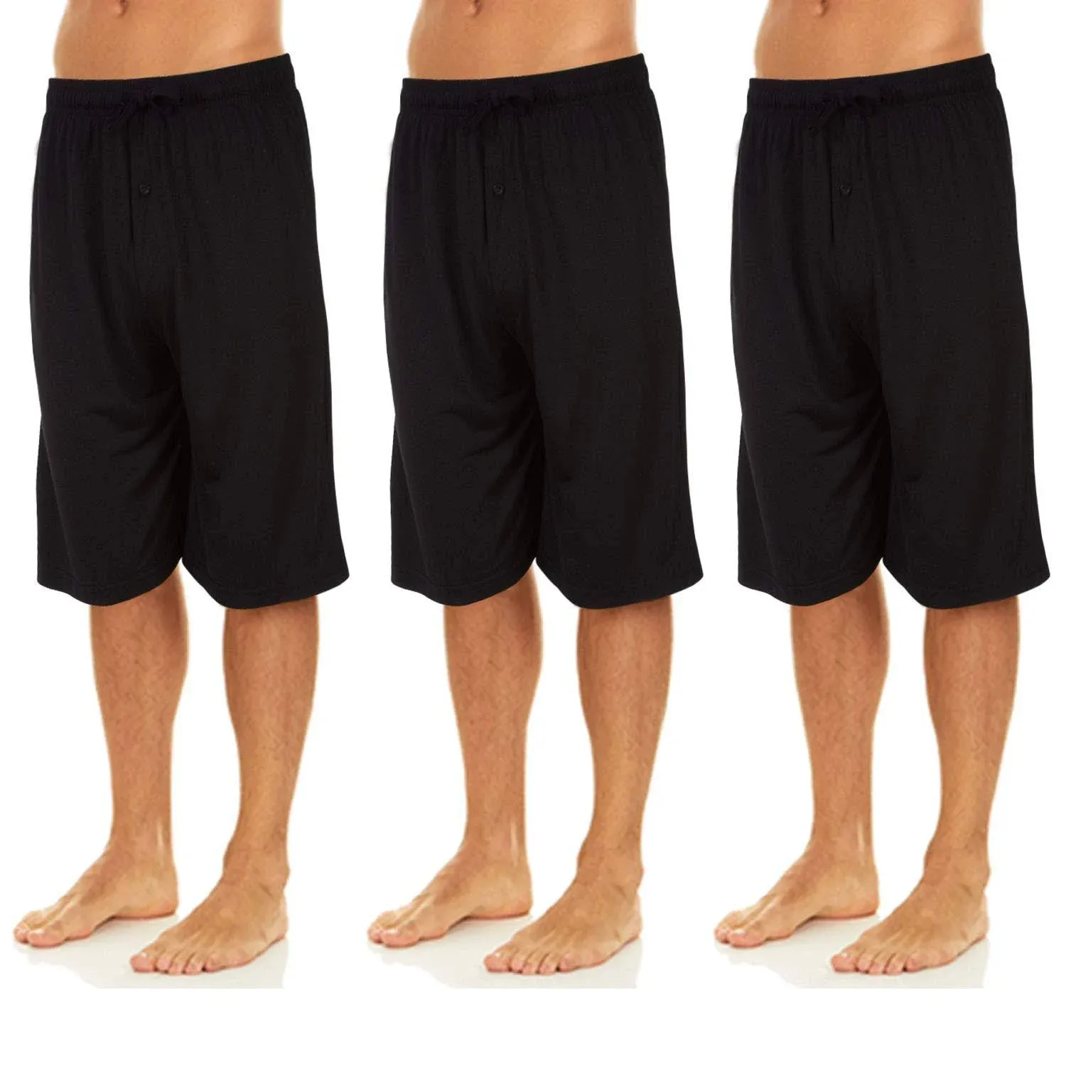 Daresay Men&s Soft Sleep Shorts 3-Pack