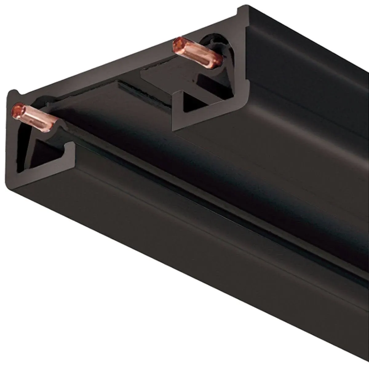 Lighting R 8Ft Bl Track Section 8 Ft Black