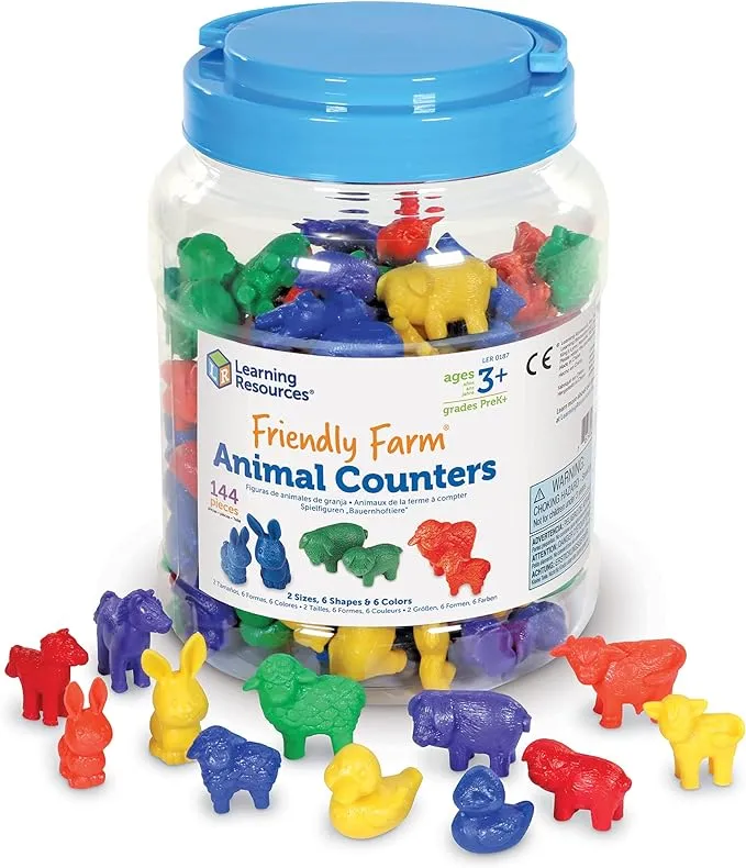 Learning Resources® Friendly Farm® Animals Good Job Jar, Set Of 144 | Michaels®