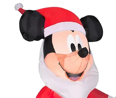 Airblown Mickey with Santa Beard