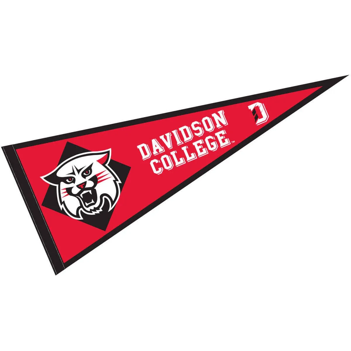 Davidson College Pennant Full Size Felt