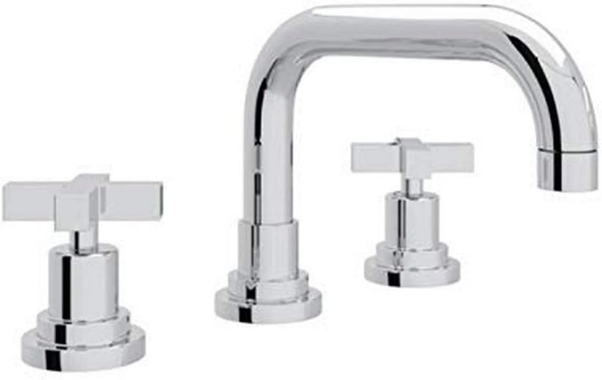 Rohl - Lombardia Widespread Lavatory Faucet With U-Spout