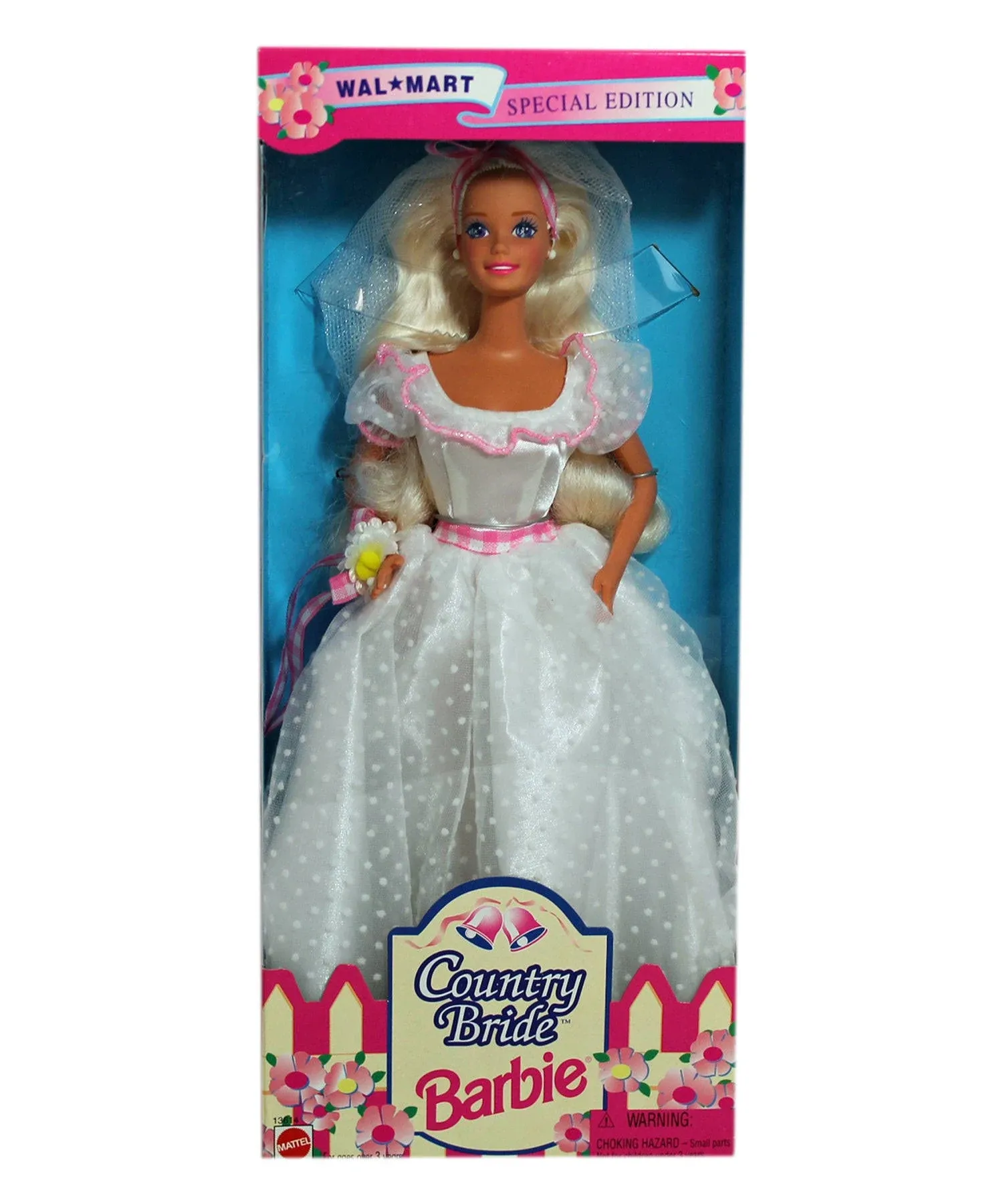 NEW 1994 Country Bride Barbie doll Mattel #13614 Walmart special edition figure