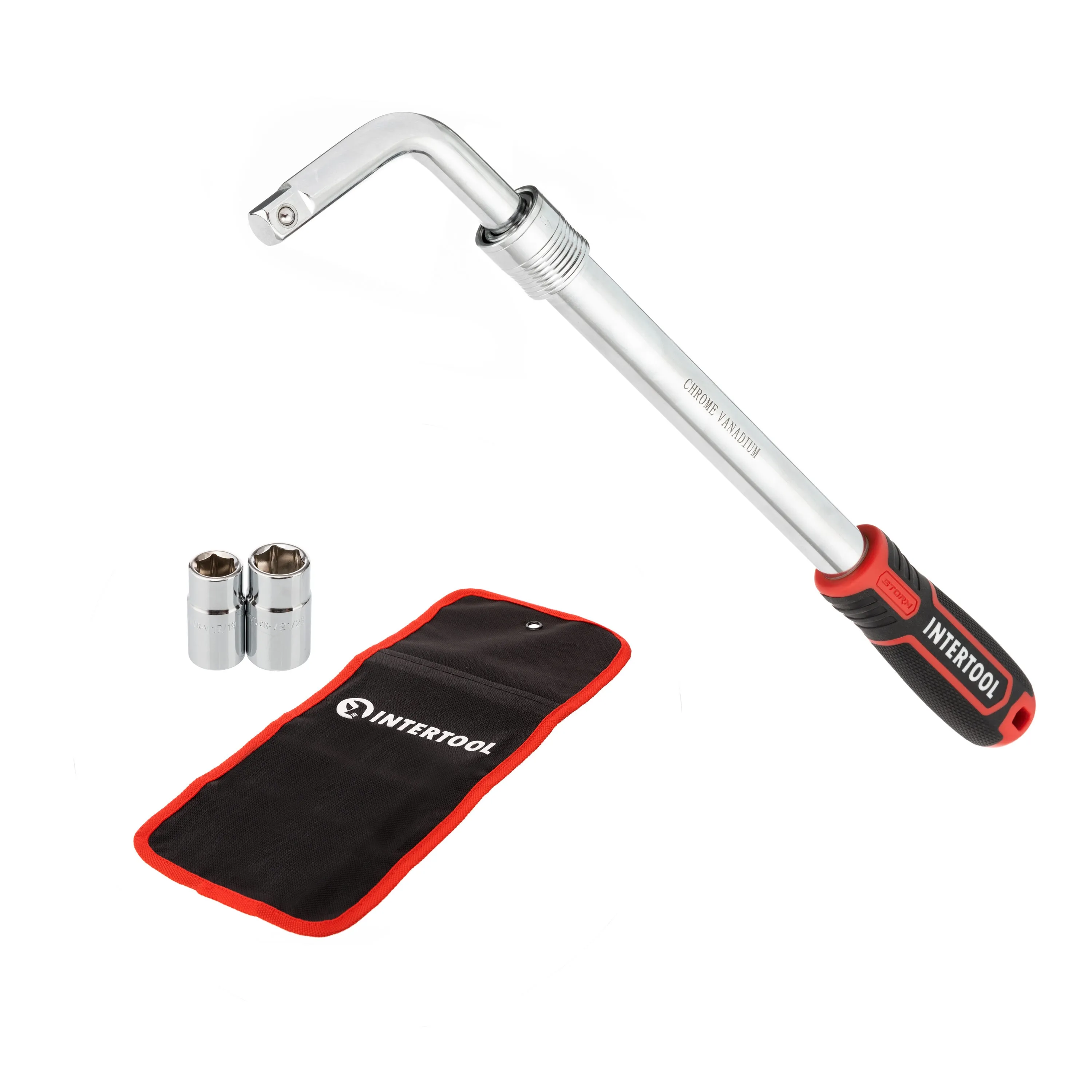 INTERTOOL HT08-1601 1/2" Drive Telescoping Lug Wrench